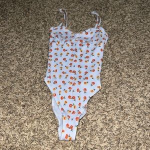 Urban outfitters floral body suit